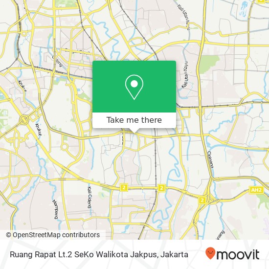 Ruang Rapat Lt.2 SeKo Walikota Jakpus map