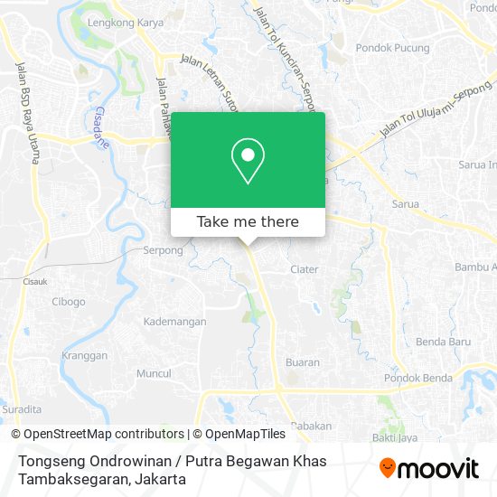 Tongseng Ondrowinan / Putra Begawan Khas Tambaksegaran map