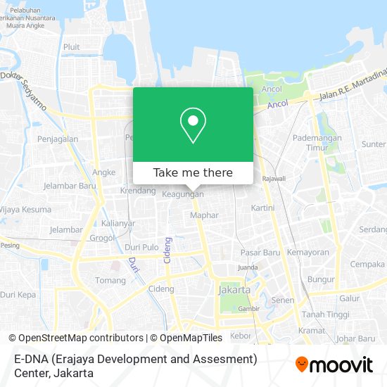E-DNA (Erajaya Development and Assesment) Center map