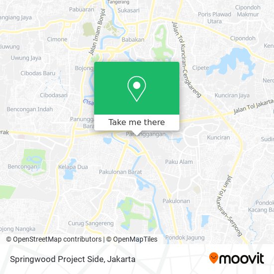Springwood Project Side map