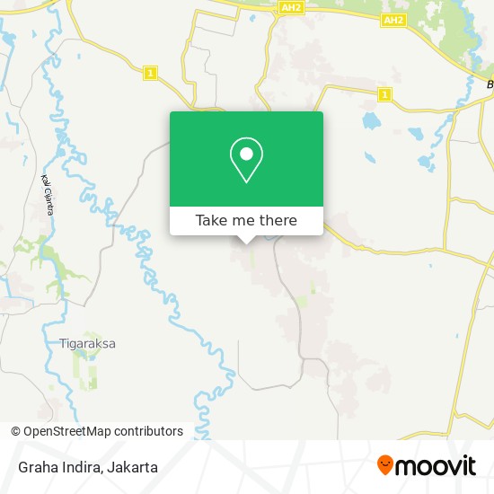 Graha Indira map