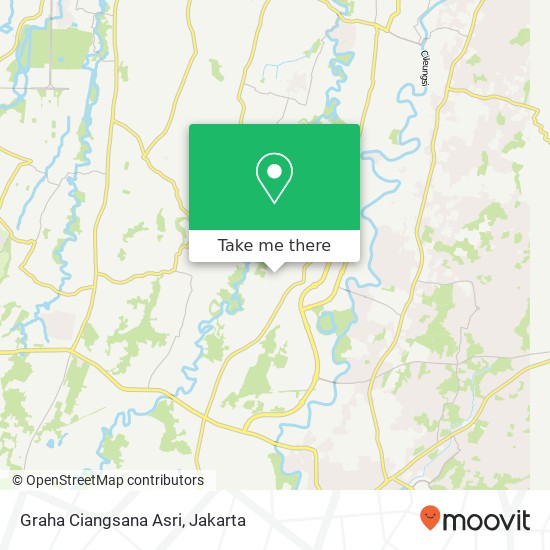 Graha Ciangsana Asri map