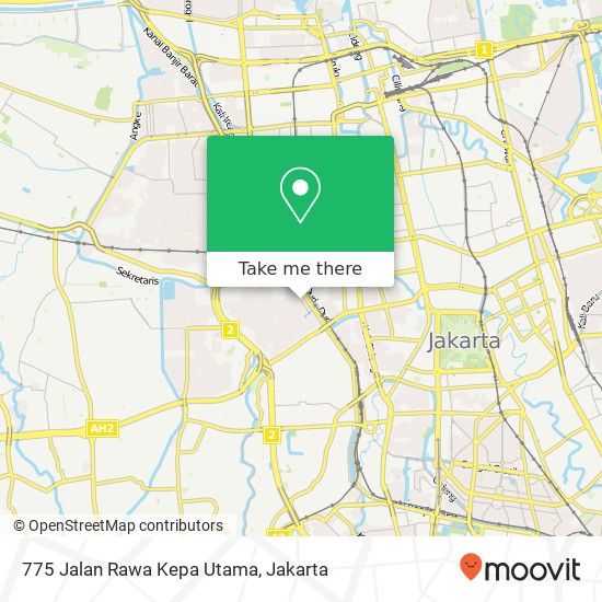 775 Jalan Rawa Kepa Utama map