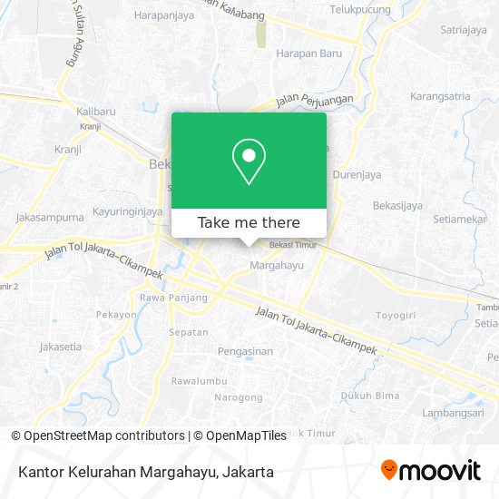 Kantor Kelurahan Margahayu map