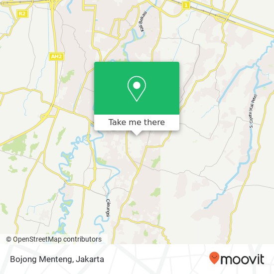 Bojong Menteng map