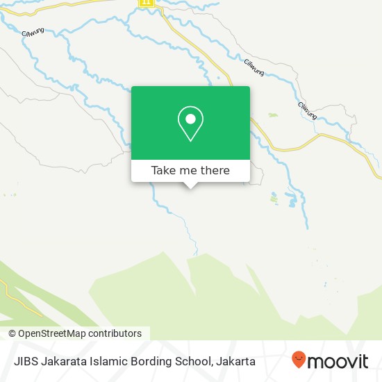 JIBS Jakarata Islamic Bording School map