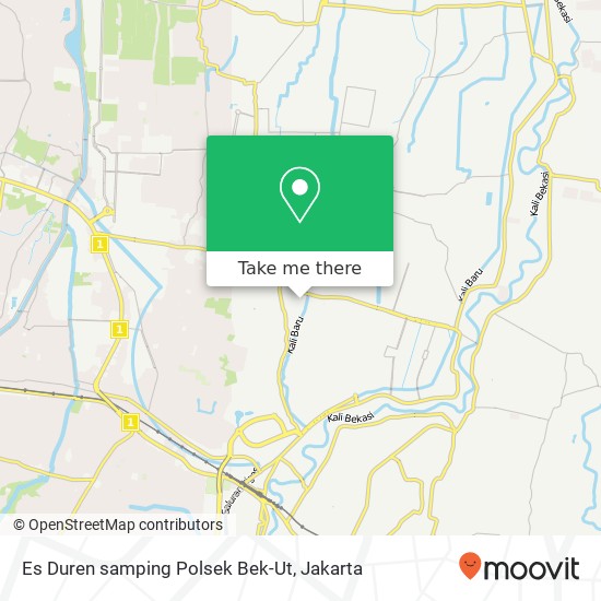 Es Duren samping Polsek Bek-Ut map