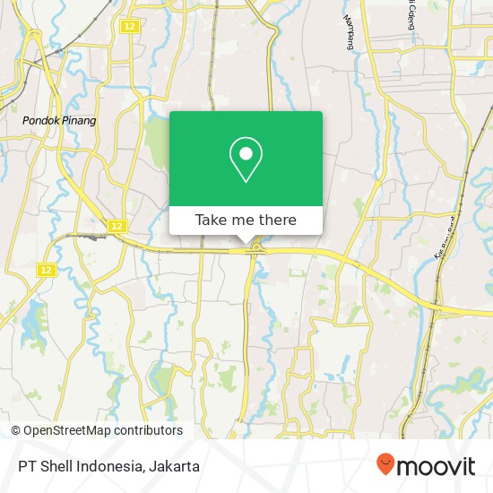 PT Shell Indonesia map