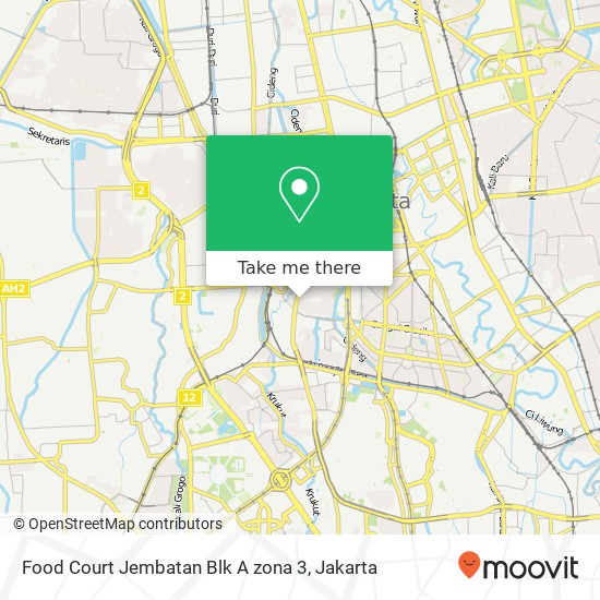 Food Court Jembatan Blk A zona 3 map