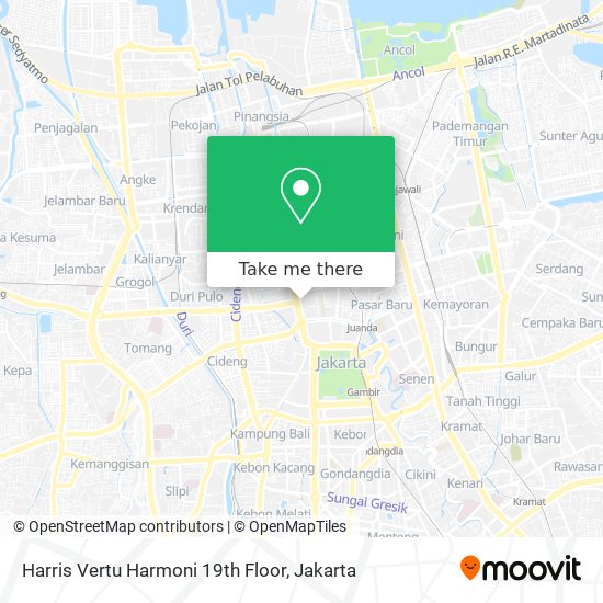 Harris Vertu Harmoni 19th Floor map