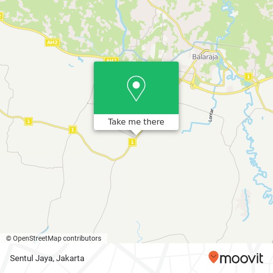 Sentul Jaya map