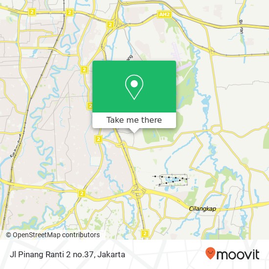 Jl Pinang Ranti 2 no.37 map