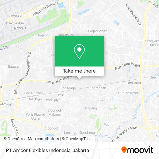 PT Amcor Flexibles Indonesia map