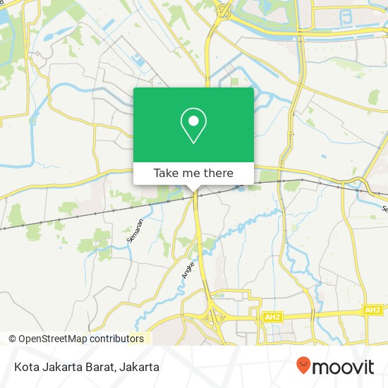 Kota Jakarta Barat map