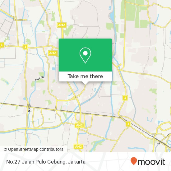 No.27 Jalan Pulo Gebang map