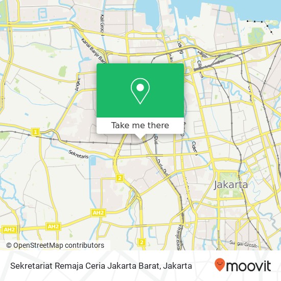 Sekretariat Remaja Ceria Jakarta Barat map