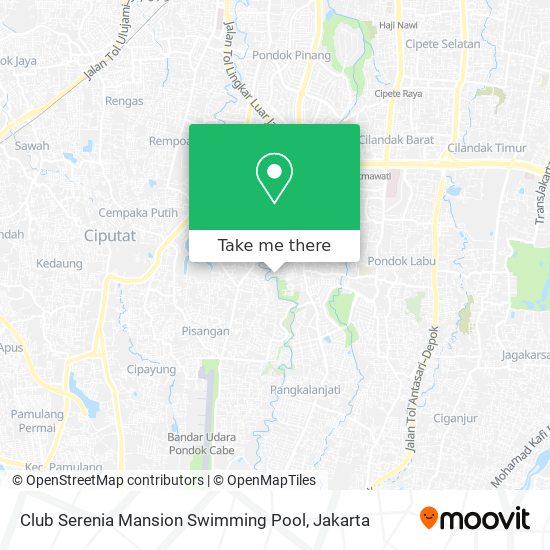 Club Serenia Mansion Swimming Pool map