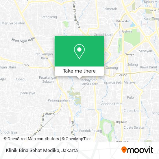 Klinik Bina Sehat Medika map