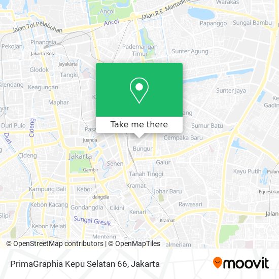 PrimaGraphia Kepu Selatan 66 map