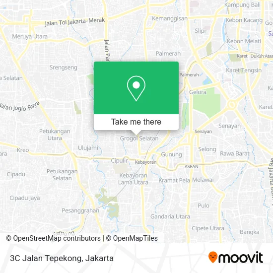 3C Jalan Tepekong map
