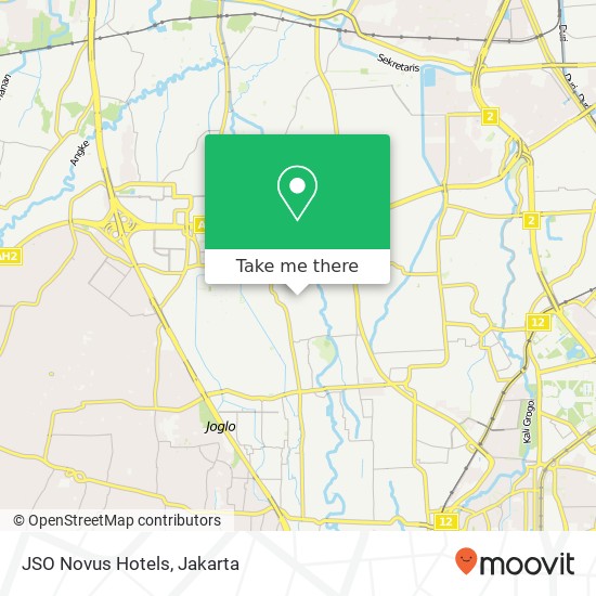 JSO Novus Hotels map