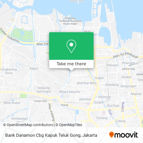 Bank Danamon Cbg Kapuk Teluk Gong map