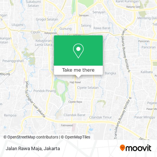 Jalan Rawa Maja map