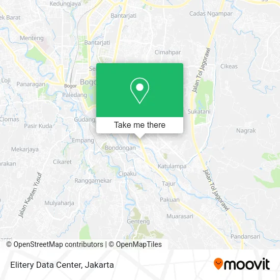 Elitery Data Center map