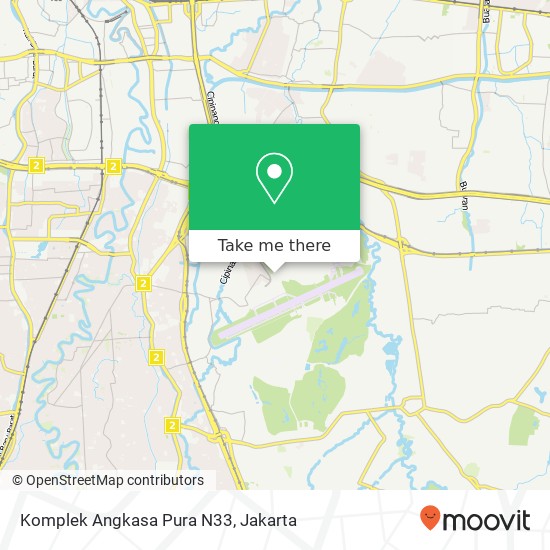 Komplek Angkasa Pura N33 map