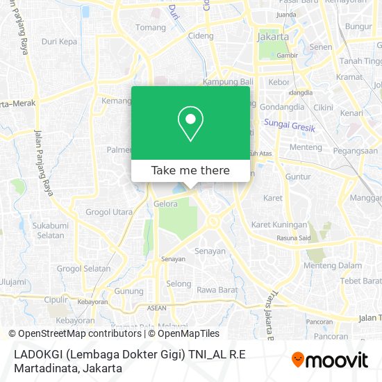 LADOKGI (Lembaga Dokter Gigi) TNI_AL R.E Martadinata map