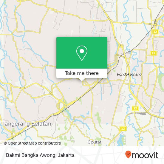 Bakmi Bangka Awong map