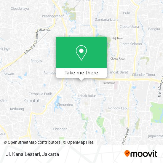 Jl. Kana Lestari map