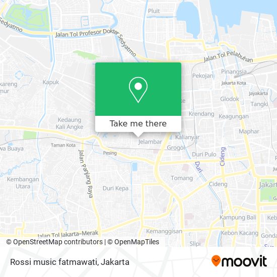 Rossi music fatmawati map