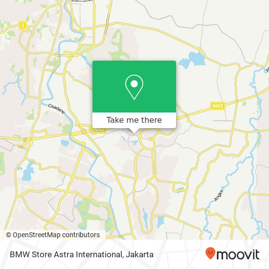 BMW Store Astra International map