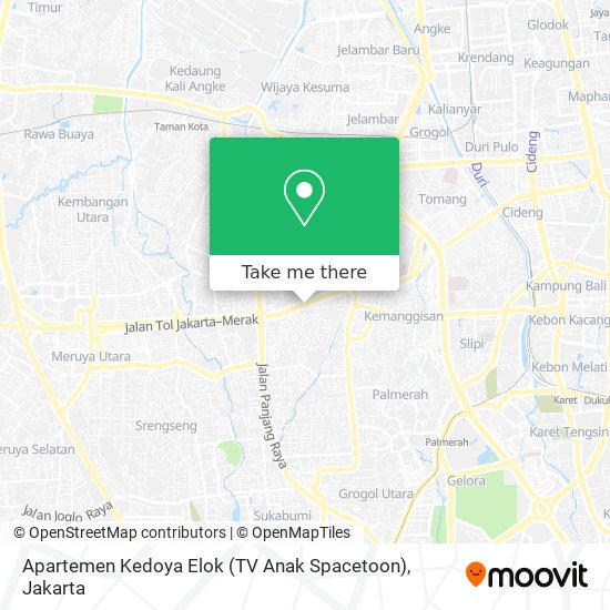 Apartemen Kedoya Elok (TV Anak Spacetoon) map