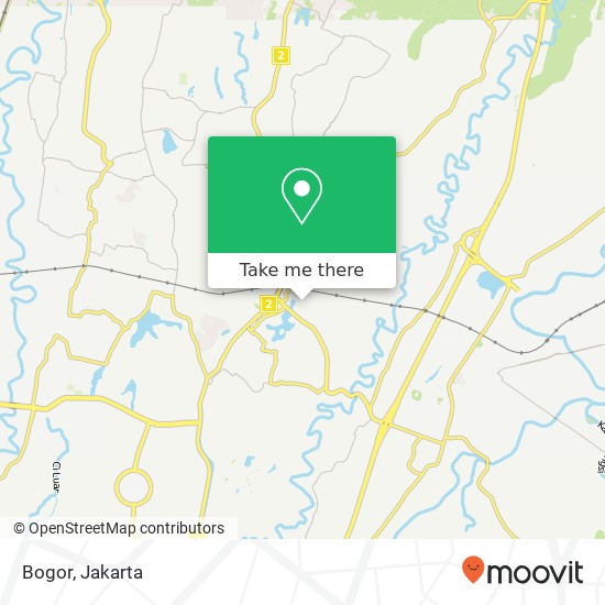 Bogor map