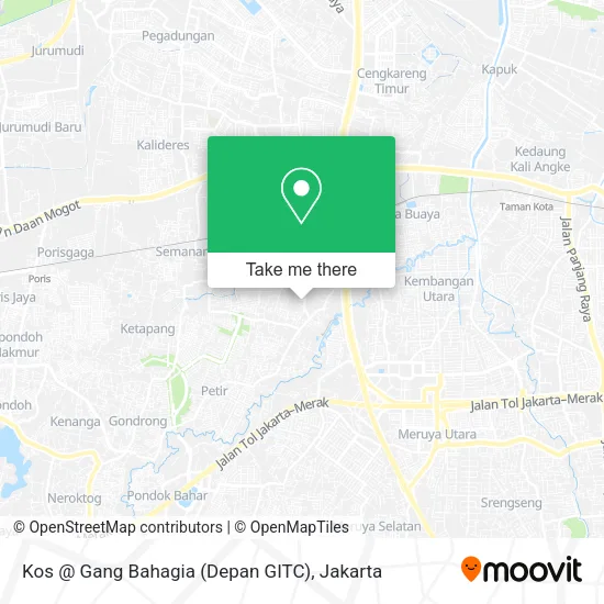 Kos @ Gang Bahagia (Depan GITC) map