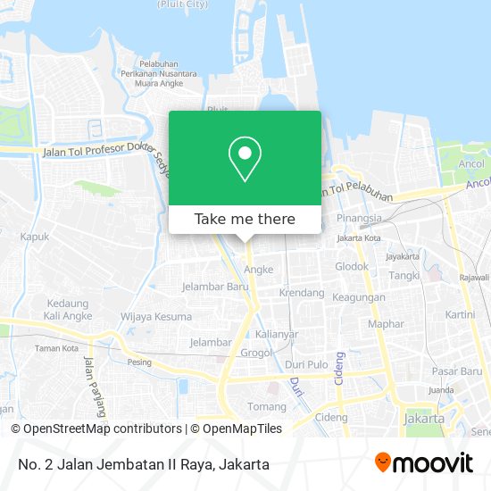 No. 2 Jalan Jembatan II Raya map