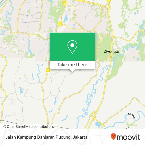 Jalan Kampung Banjaran Pucung map