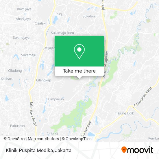 Klinik Puspita Medika map