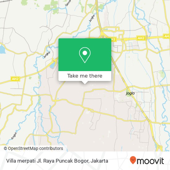 Villa merpati Jl. Raya Puncak Bogor map