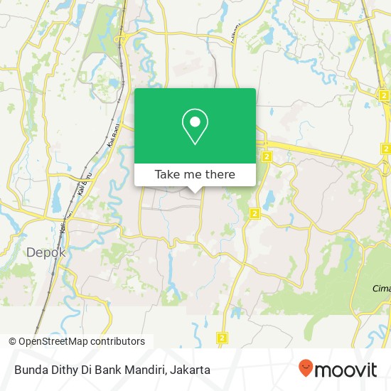 Bunda Dithy Di Bank Mandiri map