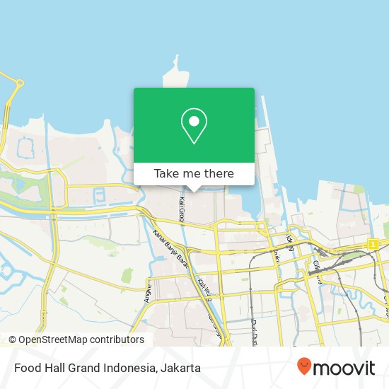 Food Hall Grand Indonesia map