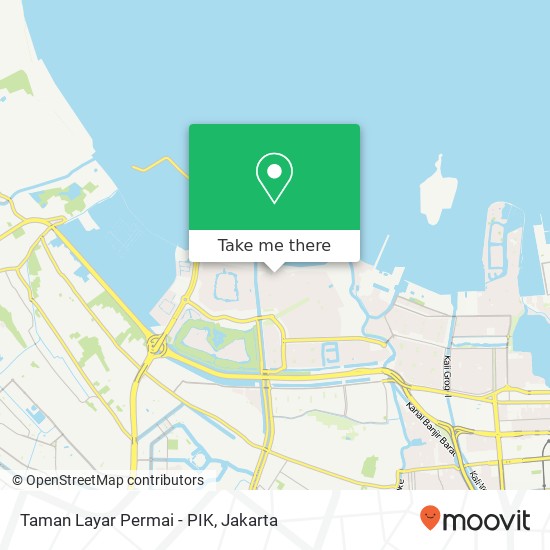 Taman Layar Permai - PIK map