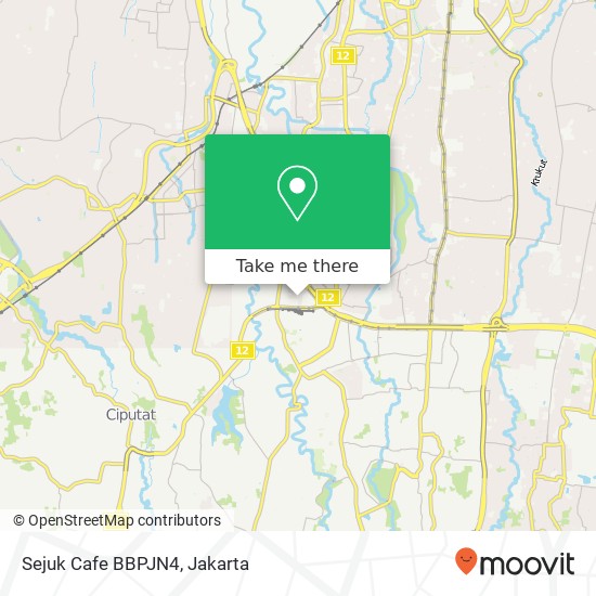 Sejuk Cafe BBPJN4 map