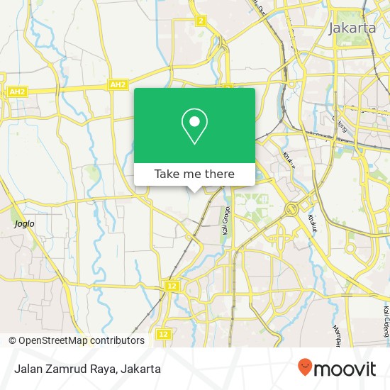 Jalan Zamrud Raya map