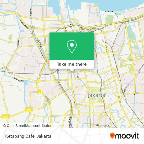 Ketapang Cafe map