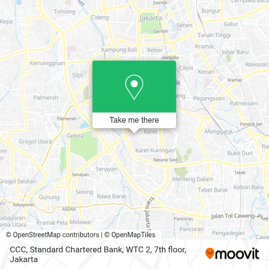 CCC, Standard Chartered Bank, WTC 2, 7th floor map