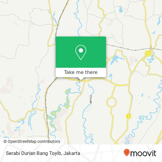 Serabi Durian Bang Toyib map