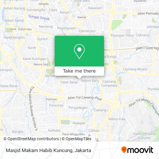 Masjid Makam Habib Kuncung map